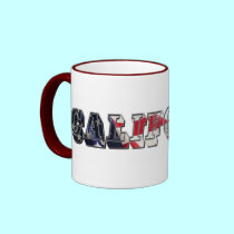 California Mug by deesbasenjis California Mug