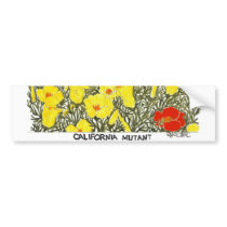 California Mutant Bumper Stickers