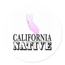 California Native stickers