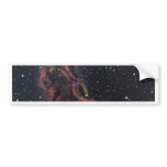 California Nebula Space Art Painting Pointillism Bumper Stickers
