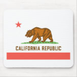 California Official State Flag Mouse Pads