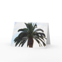 California Palm Tree Greeting Card
