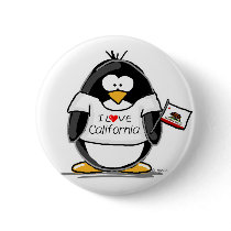 California Penguin buttons by penguinality California Penguin buttons