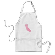 California Pink Vintage Grunge Aprons