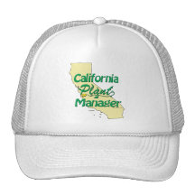 California Plant Manager Hat