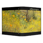 California Poppies Avery Binder