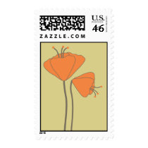 California Poppies by Delphine stamps