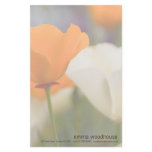 California Poppies stationery