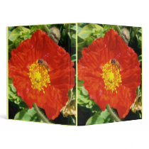 California Poppy and Bee binders
