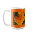 California Poppy Blooming Mug mug