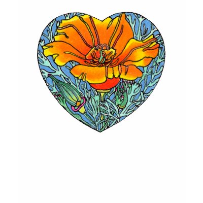 California+poppy+drawing