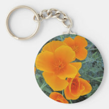 California Poppy Key Chains