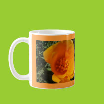 California Poppy Mug mugs