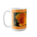 California Poppy Mug mug