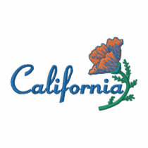 California Poppy State Flower embroidered shirts by Oktoberfest_TShirts California Poppy State Flower embroidered shirts