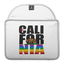 CALIFORNIA PRIDE -.png Sleeves For MacBook Pro
