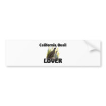 California Quail Lover bumper stickers by AnimalShirts California Quail Lover bumper stickers