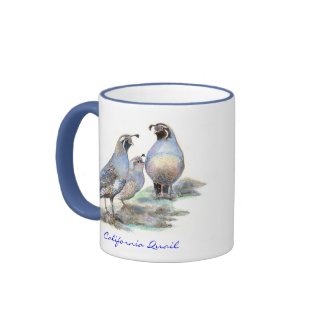 California Quail Mug mug