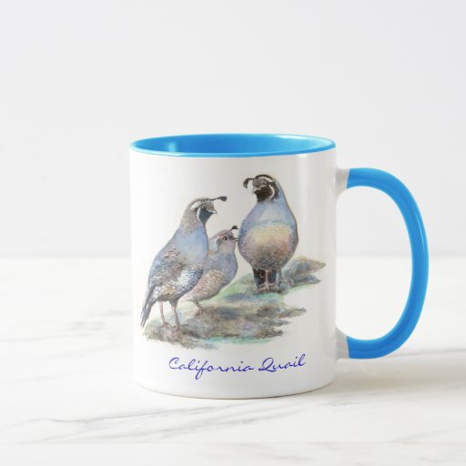 California Quail Mug Zazzle