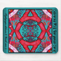 California Red Gorgonian Coral Mousepad
