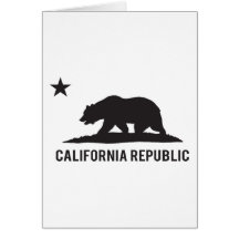 California Republic - Basic Greeting Card