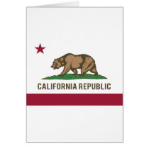 California Republic Flag - Color Card
