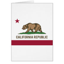 California Republic Flag - Color Card