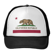 California Republic Flag - Color Hats