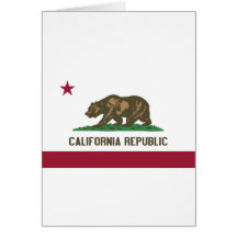 California Republic Greeting Card