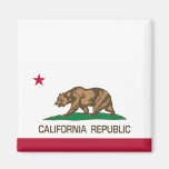 California Republic (State Flag) Refrigerator Magnet