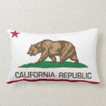 California Republic (State Flag) Throw Pillow