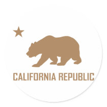 California Republic Sticker