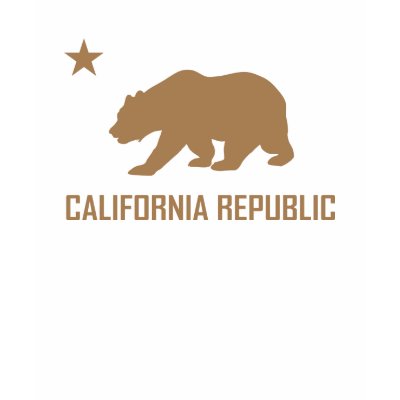California Republic T-Shirt by strk3