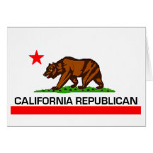 California Republican 2010 Card