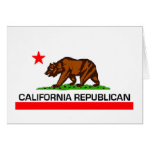 California Republican 2010 Card