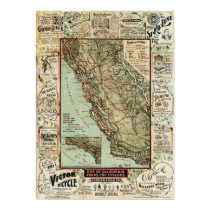 "California Roads For Cyclists" (1896) (see note) posters