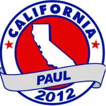 California Ron Paul Acrylic Cut Outs
