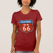 California Route US 66 Sign T Shirts