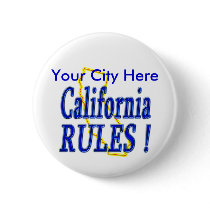 California Rules ! buttons by TShirtDotCom California Rules ! buttons