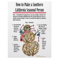 California Seasonal Person Letterhead