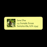 California Sister Butterfly Return Address Label