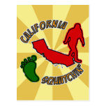 California Squatchin' Post Card