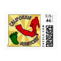 California Squatchin' Postage