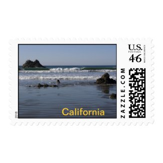 California Stamp 5 stamp