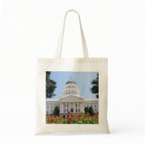California State Capitol Sacramento Tote Bag by dlgray California State Capitol Sacramento Tote Bag