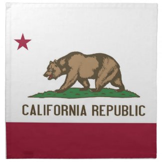 California State Flag American MoJo Napkin