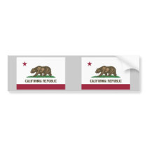 California State Flag bumper stickers by TheFlagStore California State Flag bumper stickers
