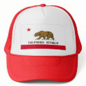 California State Flag Hat by CreamOfTheCrop California State Flag Hat