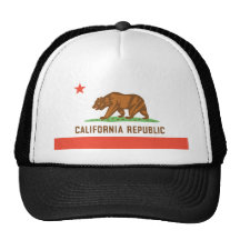 California State Flag Mesh Hat