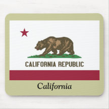 California State Flag Mouse Mats